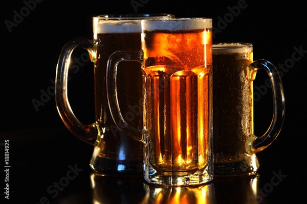 Obraz Beer mug on the table