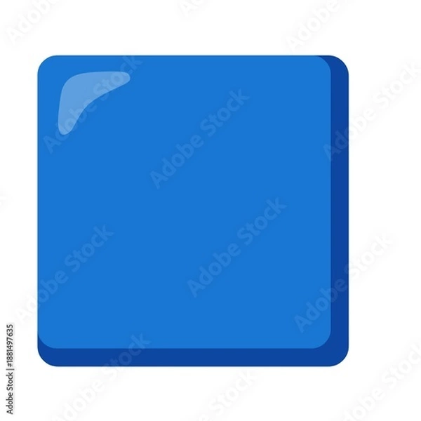 Fototapeta blue folder icon