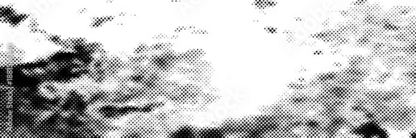 Fototapeta Dot pattern seamless background. Polka dot pattern template Monochrome dotted texture modern seamless