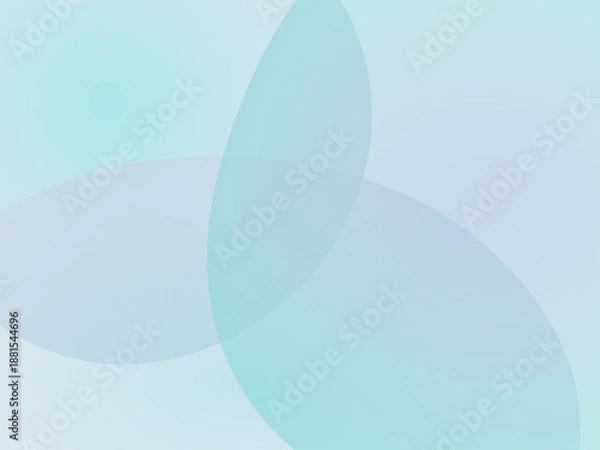 Obraz 青色系のグラデーションの背景　