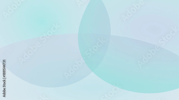 Obraz 青色系のグラデーションの背景　