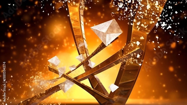 Obraz DNA Helix Science