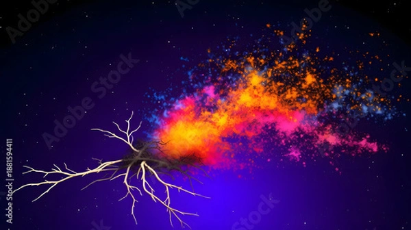 Obraz Particle Explosion