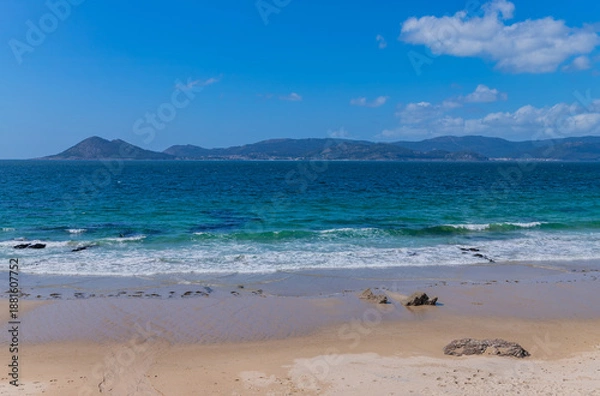 Obraz A beach near A Coruna