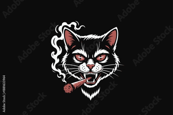 Obraz Cat High Quality Logo