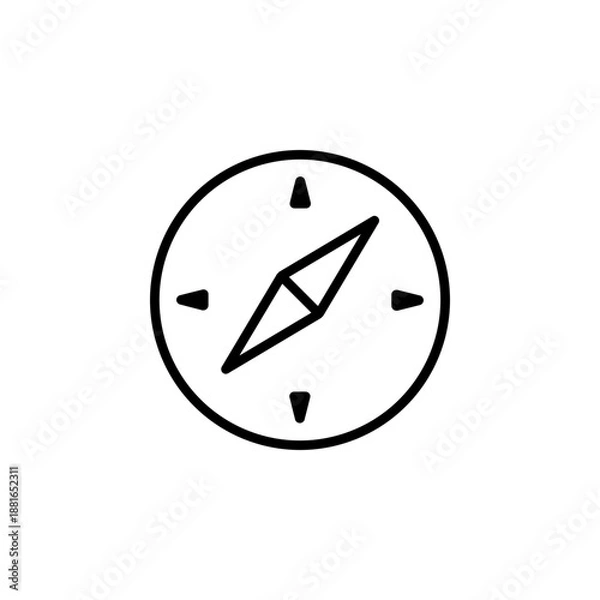 Obraz Compass Icon