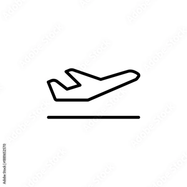 Obraz Departure Icon