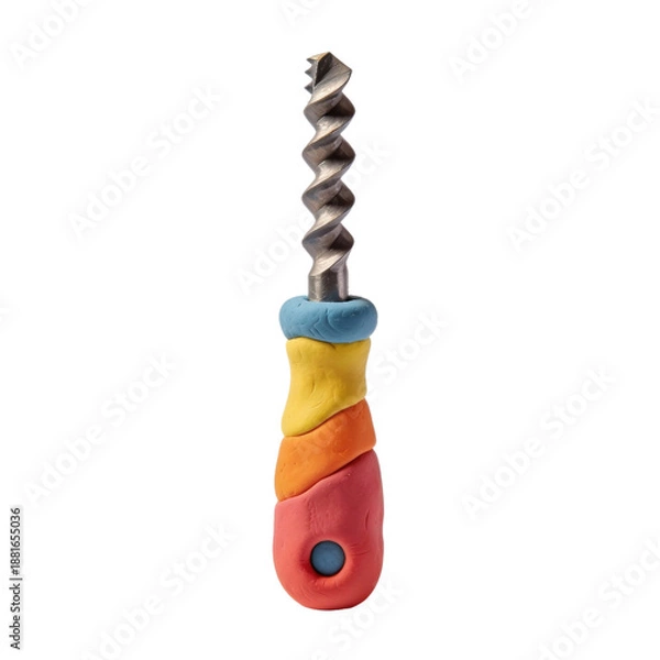 Obraz hand reamer from clay