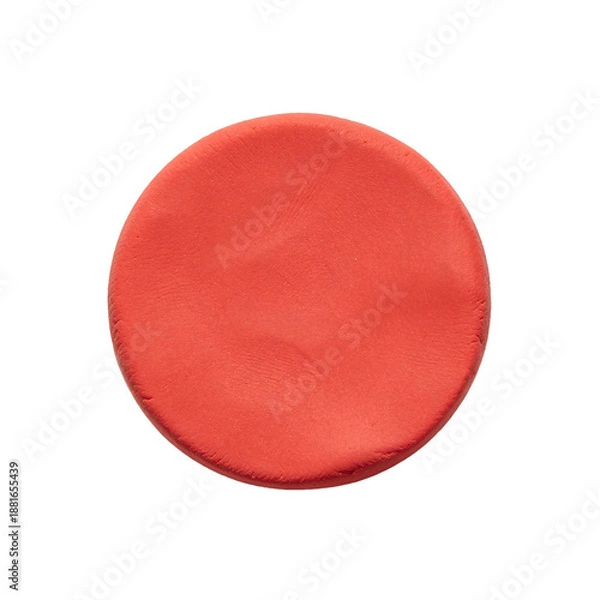 Obraz disc magnet from clay