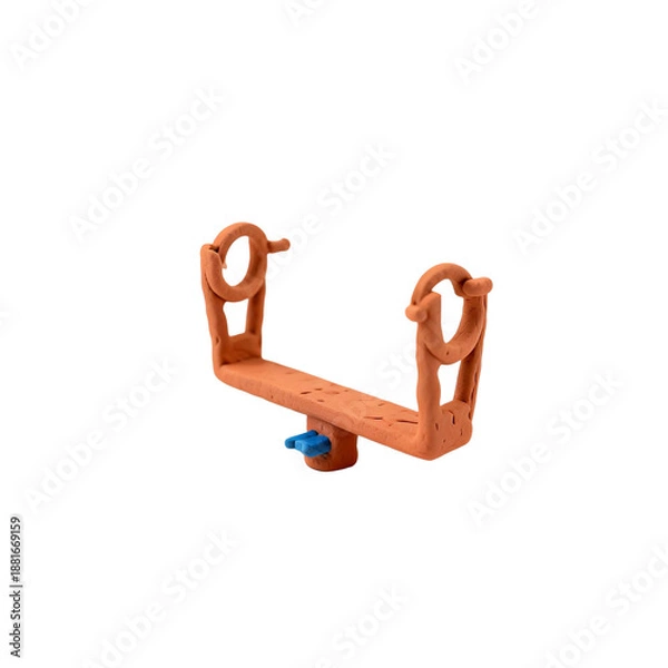 Obraz docking bracket from clay