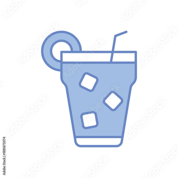 Obraz Long Island vector icon