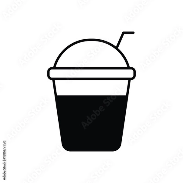 Obraz Cup  vector icon