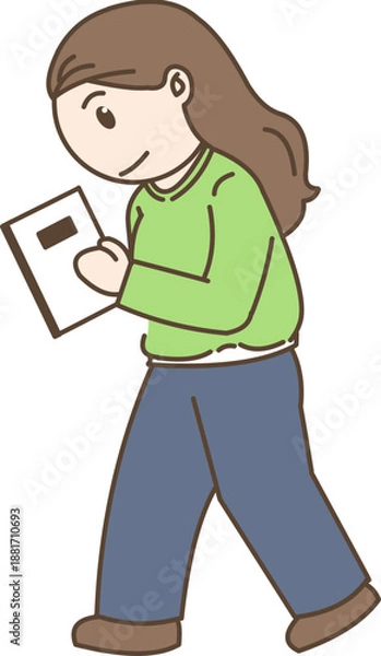 Obraz 책 읽는 여자