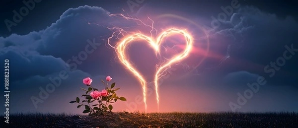 Obraz Love comes suddenly.