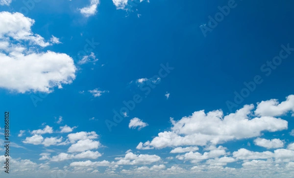 Obraz Beautiful cloud in blue sky.