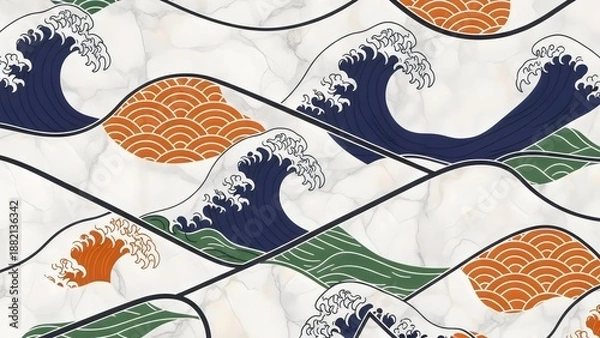 Obraz seamless floral pattern