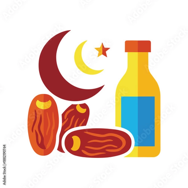 Obraz Ramadan iftar essentials