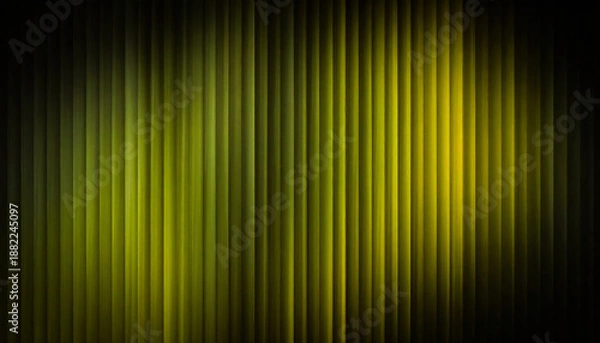 Obraz Creative golden light waves with dark linear shadows