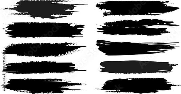 Obraz Brush stroke collection