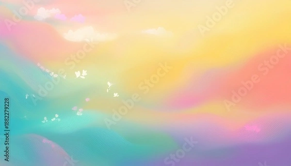 Obraz soft color background