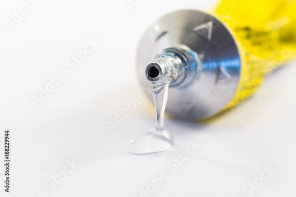 Obraz Glue tube (white background)