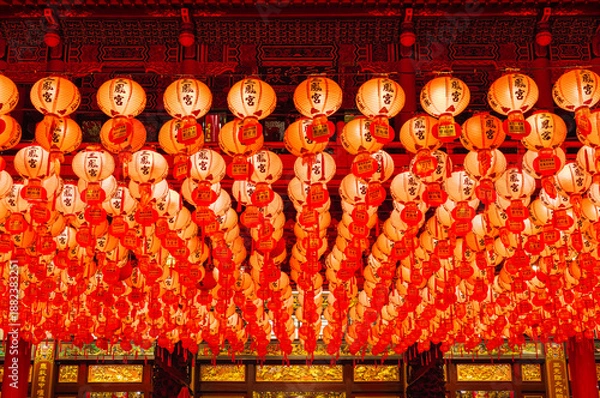 Fototapeta 台湾　高雄　三鳳宮