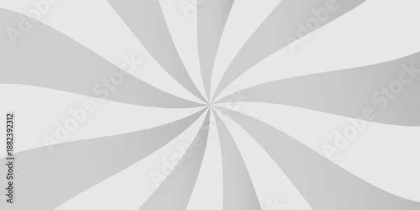 Obraz Dynamic grey and white sunburst effect