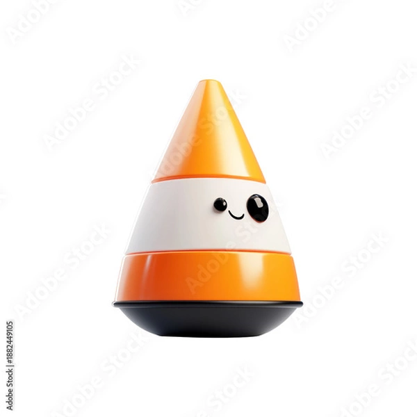 Obraz Cute traffic cone