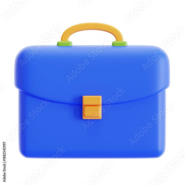 Obraz 3D Leather Briefcase