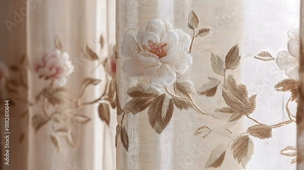 Obraz vintage floral background