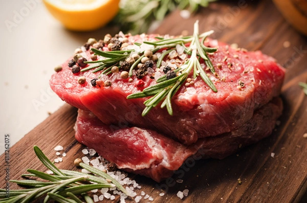 Obraz fresh beef steak