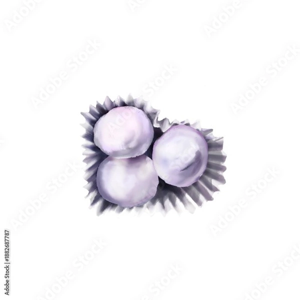 Obraz お菓子_スノーボールクッキー