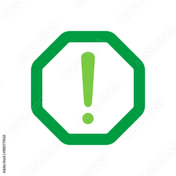 Fototapeta Warning Icon