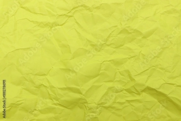 Obraz Wrinkled yellow paper pattern background