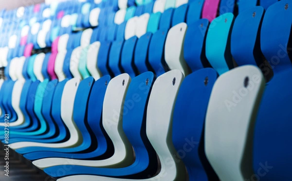 Obraz Empty seats in the stadium