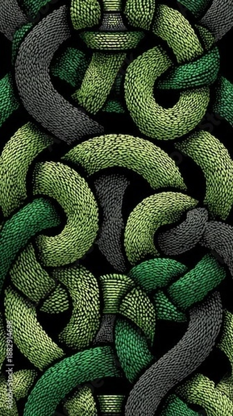 Obraz Abstract Geometric Pixel Pattern Design