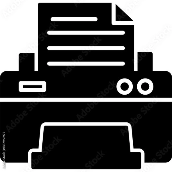 Fototapeta Printer Icon