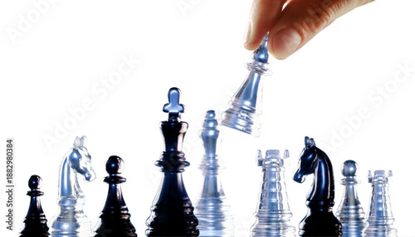 Fototapeta Schachspiel