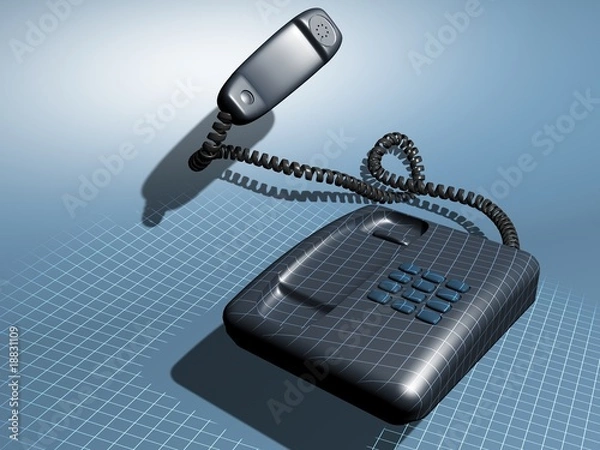 Fototapeta telephone