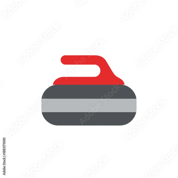 Obraz Curling Stone Icon