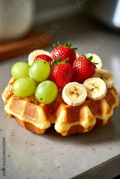 Obraz cake with strawberries