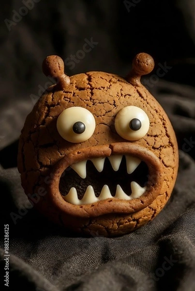 Obraz funny monster face