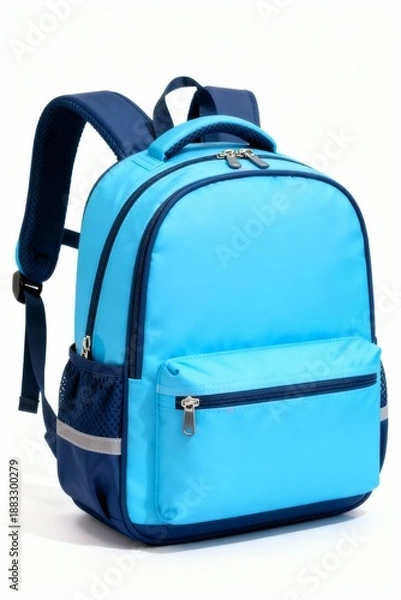 Obraz blue school bag