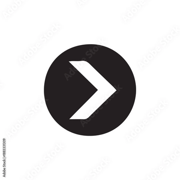 Obraz arrow sign vector illustration