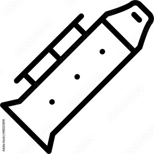 Fototapeta Clarinet Icon