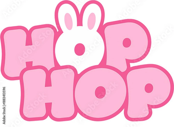 Obraz Hop Hop - Easter Bunny