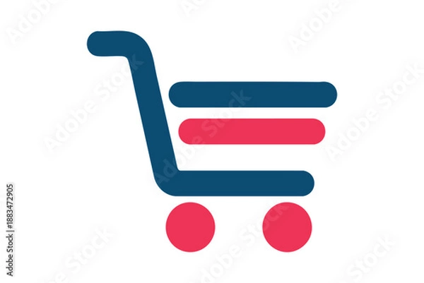 Obraz Shopping cart icon
