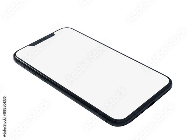 Obraz Black smartphone screen protector