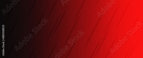 Obraz Abstract red light on black background