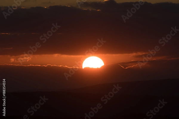 Obraz Coucher de soleil